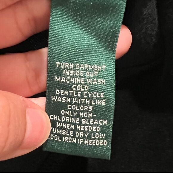 Lauren Ralph Lauren Active Women's Velour Zip Jacket Gold Embroidered Crest MP - Picture 6 of 7